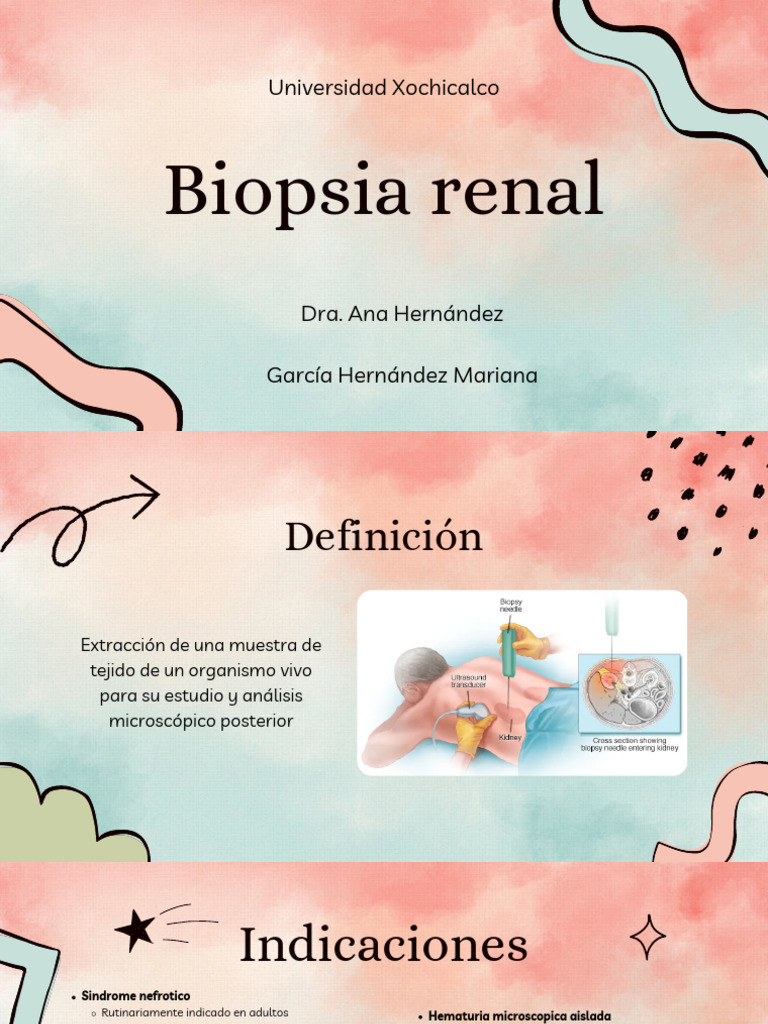 Biopsia Renal | PDF | Inflamación | Riñón