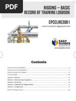 OPITO Rigger Experience Logbook Guide | PDF | Rigging | Occupational ...