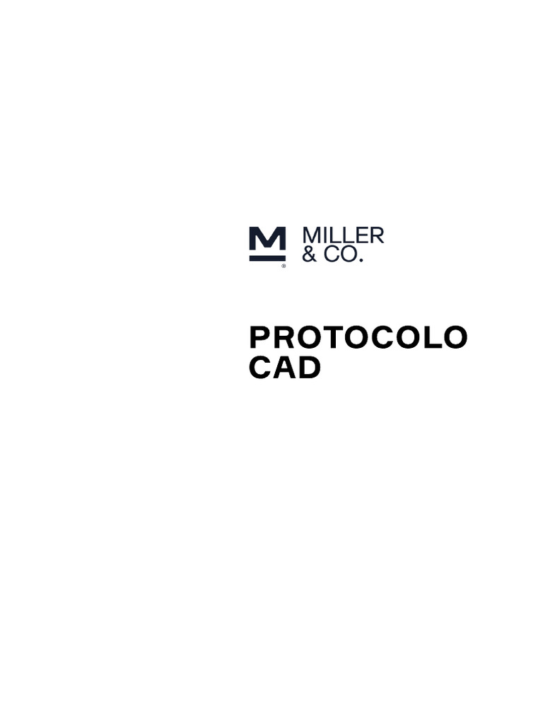 Protocolo CAD | PDF | Ingeniería de Edificación