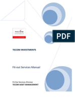 Tecom Fit-Out Services Manual