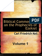 The Prophecies of Ezekiel Vol 1 - Carl Friedrich Keil