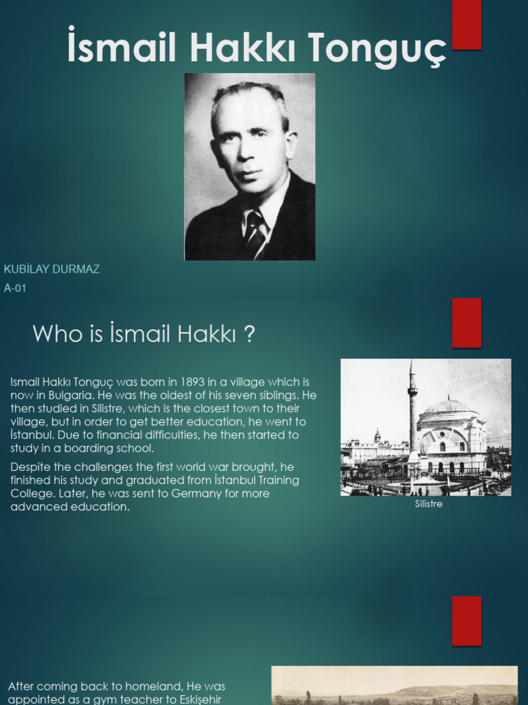 İsmail Hakkı Tonguç | PDF