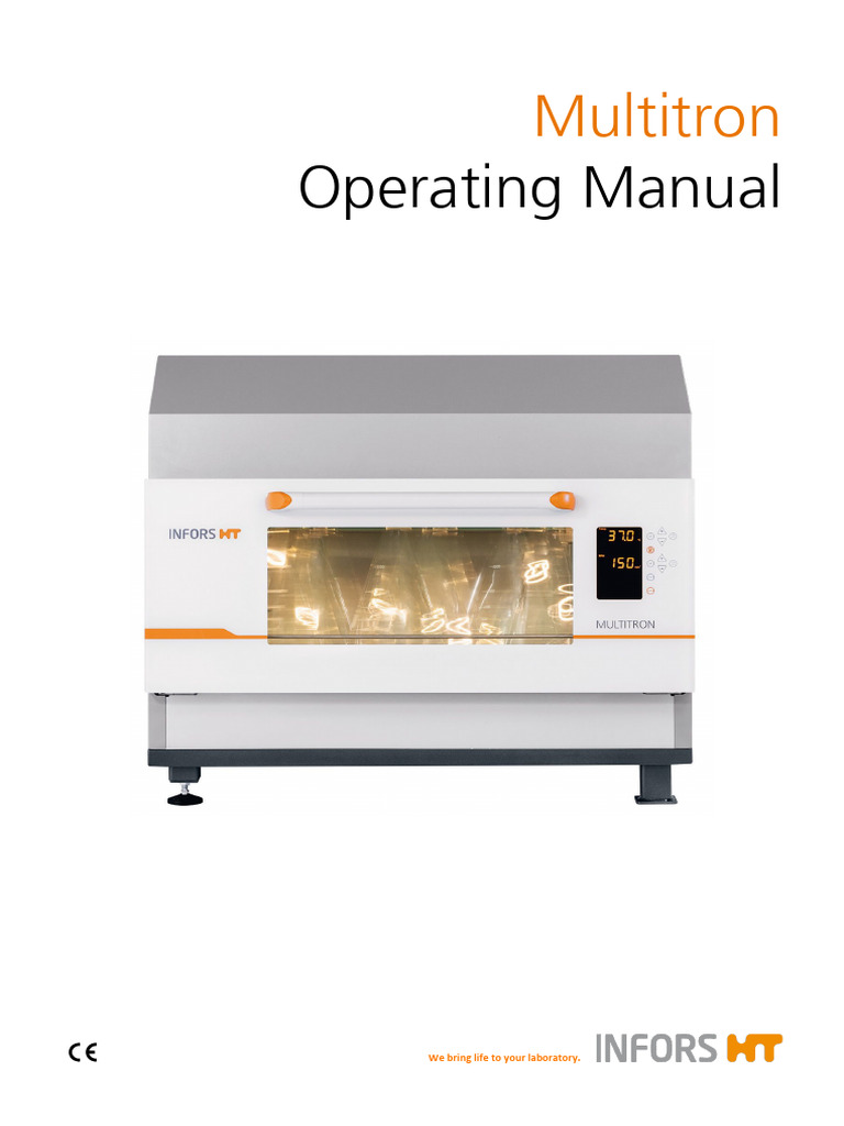 Multitron Incubation Shaker Manual | PDF