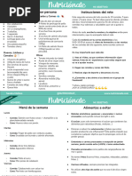 Dieta Marzo | PDF | ensalada | Cilantro