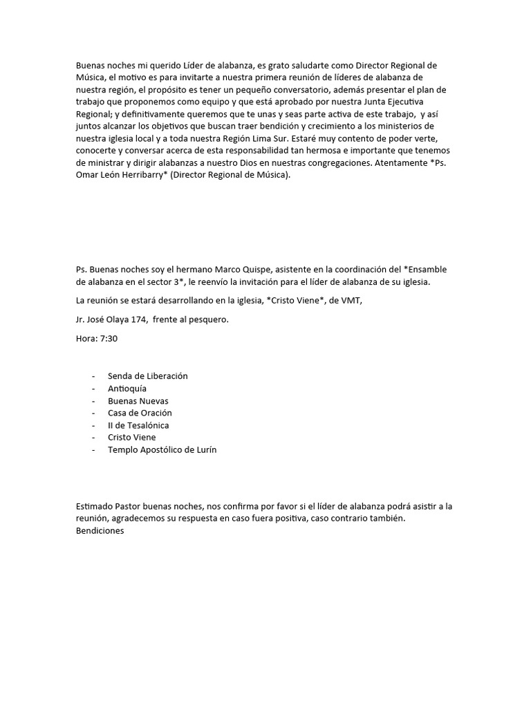 Speech Alabanza Pdf