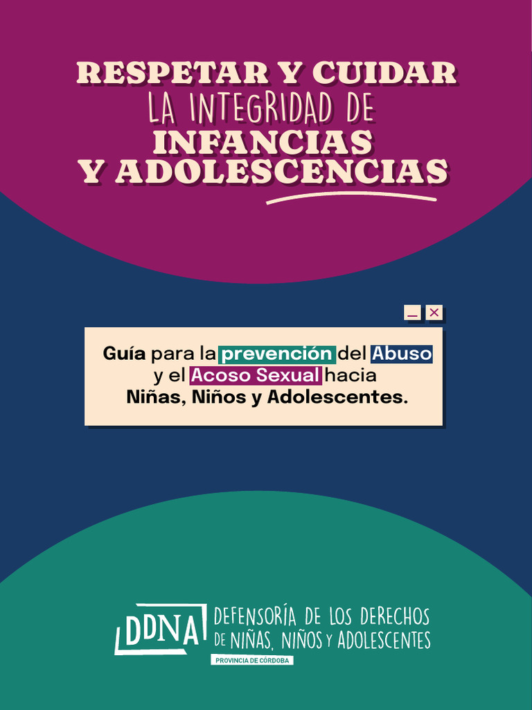 Guía para La Prevención Del Abuso y El Acoso Sexual Hacia NNyA 2 | PDF ...