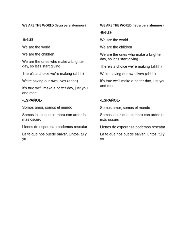 Letra de 