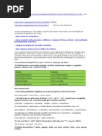 O hífen representa um sinal gráfico