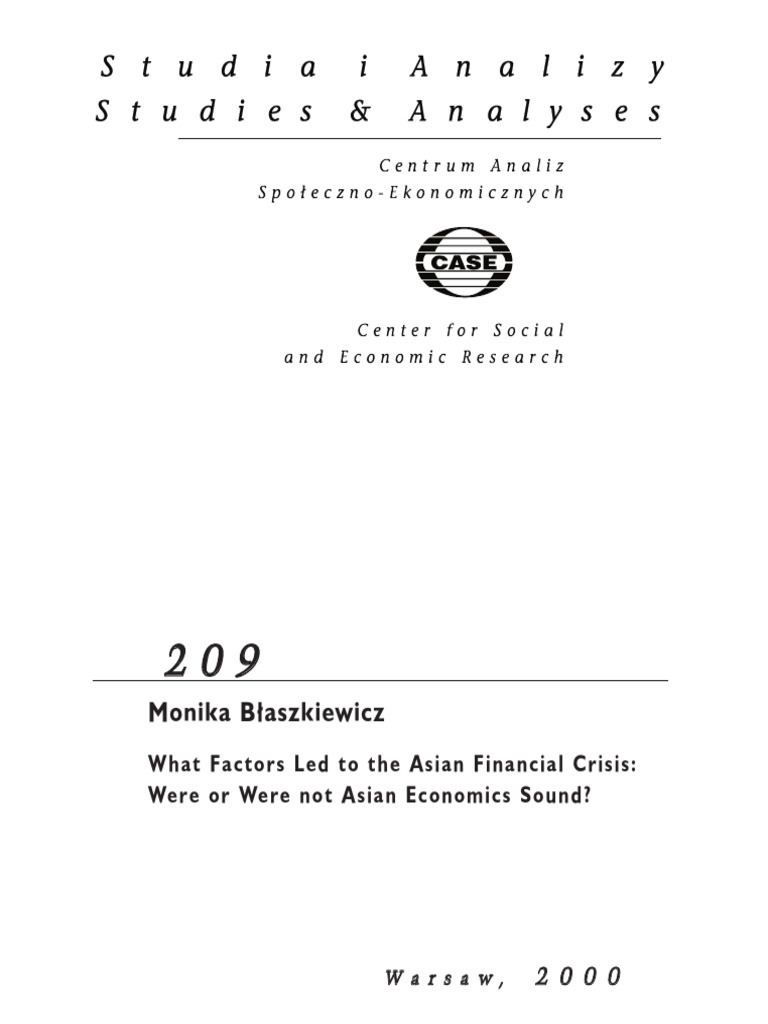Sa209 245665543456 | PDF | Exchange Rate | 1997 Asian Financial Crisis