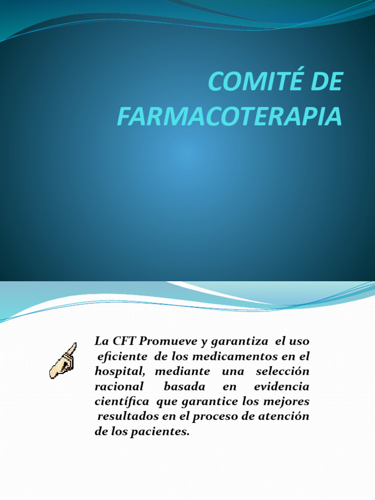 6 Farmacia Hospitalaria Módulo Vi .-Comité de Farmacoterapia | PDF ...