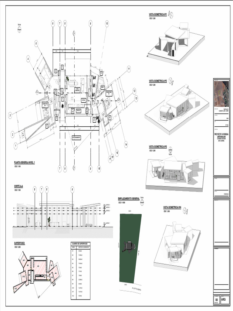 Proyecto de Vivienda Unifamiliar en Buin | PDF