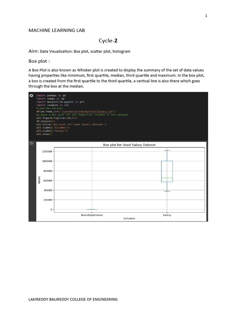 Data Visualization Techniques in Python | PDF | Computers