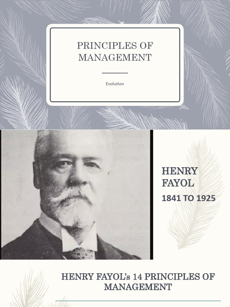 Fayol and Taylor's Management Principles | PDF | Employment | Business