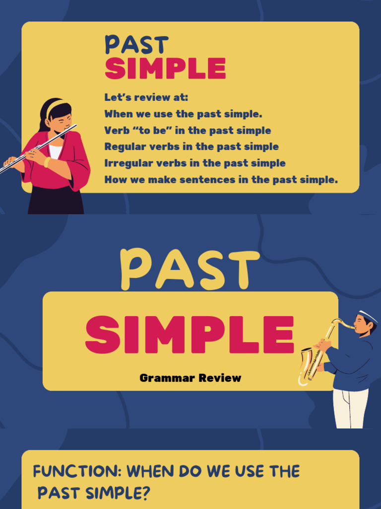 Past Simple Grammar Guide | PDF | Verb | Grammar