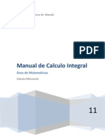 Manual de Calculo Integral