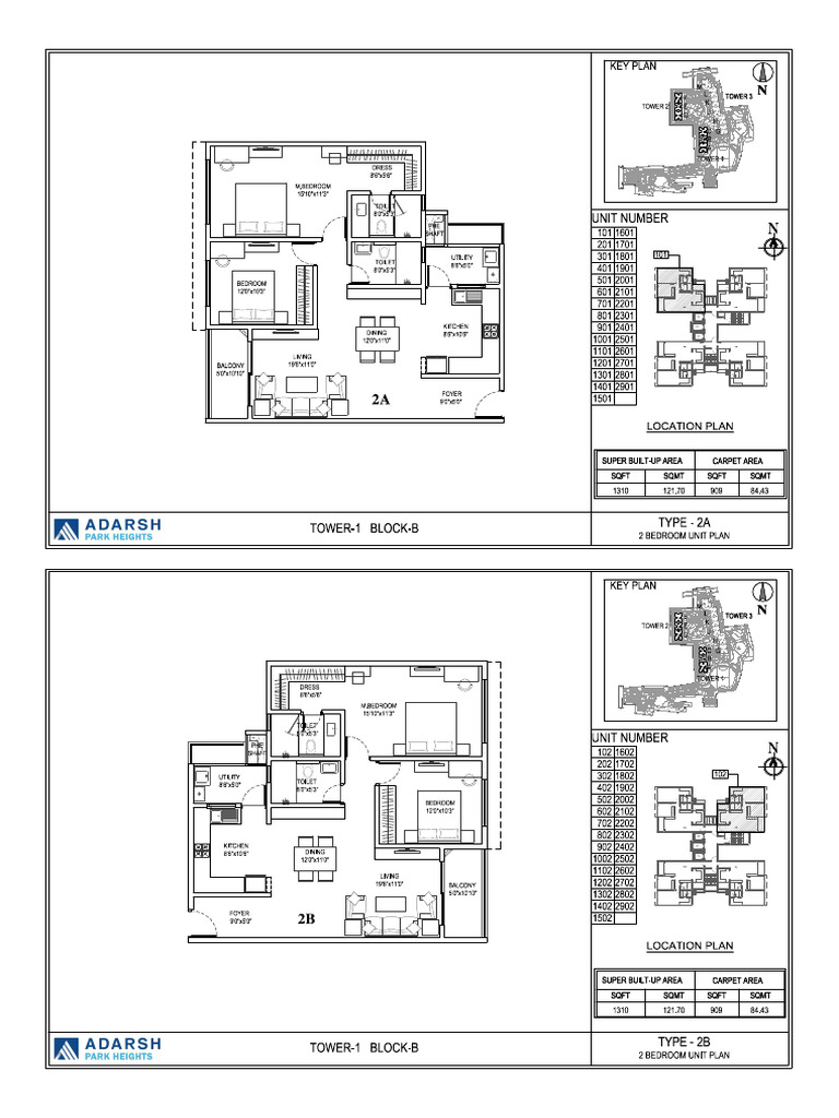 APH 2BHK Floor Plan | PDF