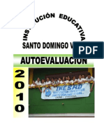 Autoevaluacion Institucional 2010