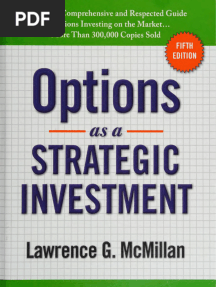 Options As A Strategic Investment 5ed by Lawrence G. McMillan