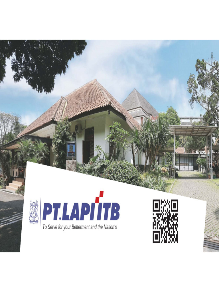 Company Profile PT LAPI ITB Include Gasifikasi | PDF