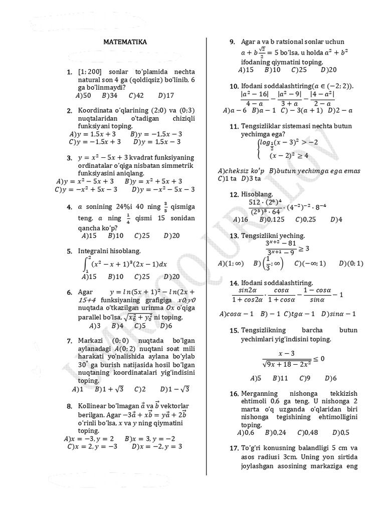 Online Test2 | PDF | Teaching Methods & Materials