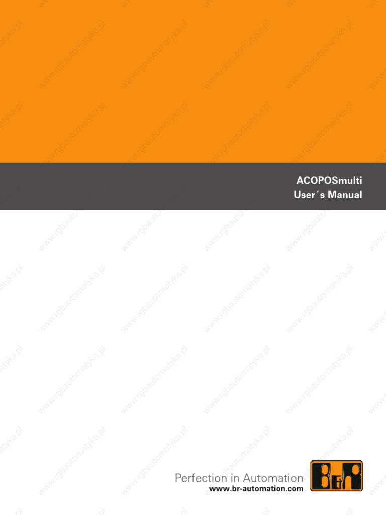 ACOPOSmulti User Manual V0.41 | PDF | Electrostatic Discharge ...