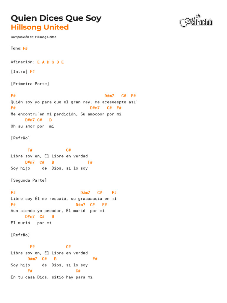 Hillsong United - Quien Dices Que Soy | PDF