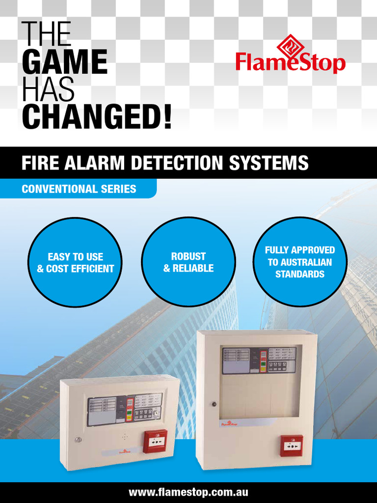 FlameStop Conventional Fire Alarm Panels | PDF | Building Engineering ...