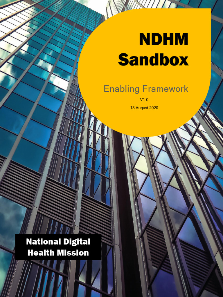 NDHM Sandbox: Framework for Health Tech | PDF | Health Informatics ...