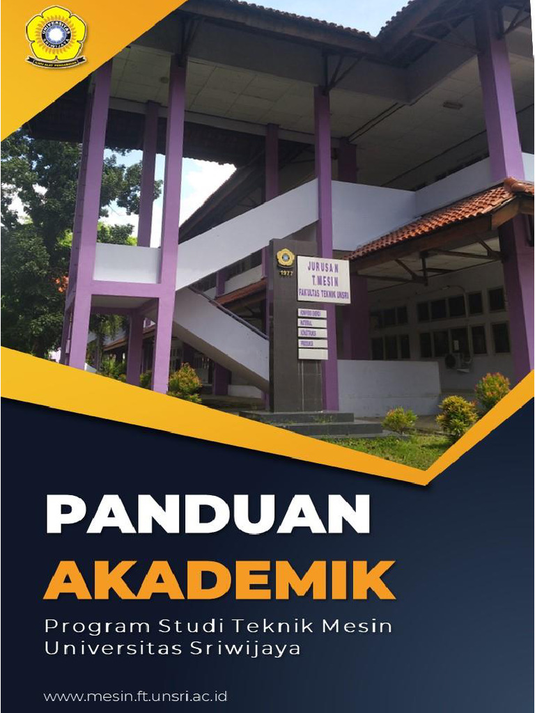 Panduan Akademik Teknik Mesin UNSRI 2023 | PDF | Seni