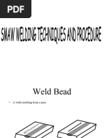 Welding Weave Patterns and Techniques | PDF | Welding | Construction