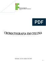 Relatório de Cromatografia em Coluna