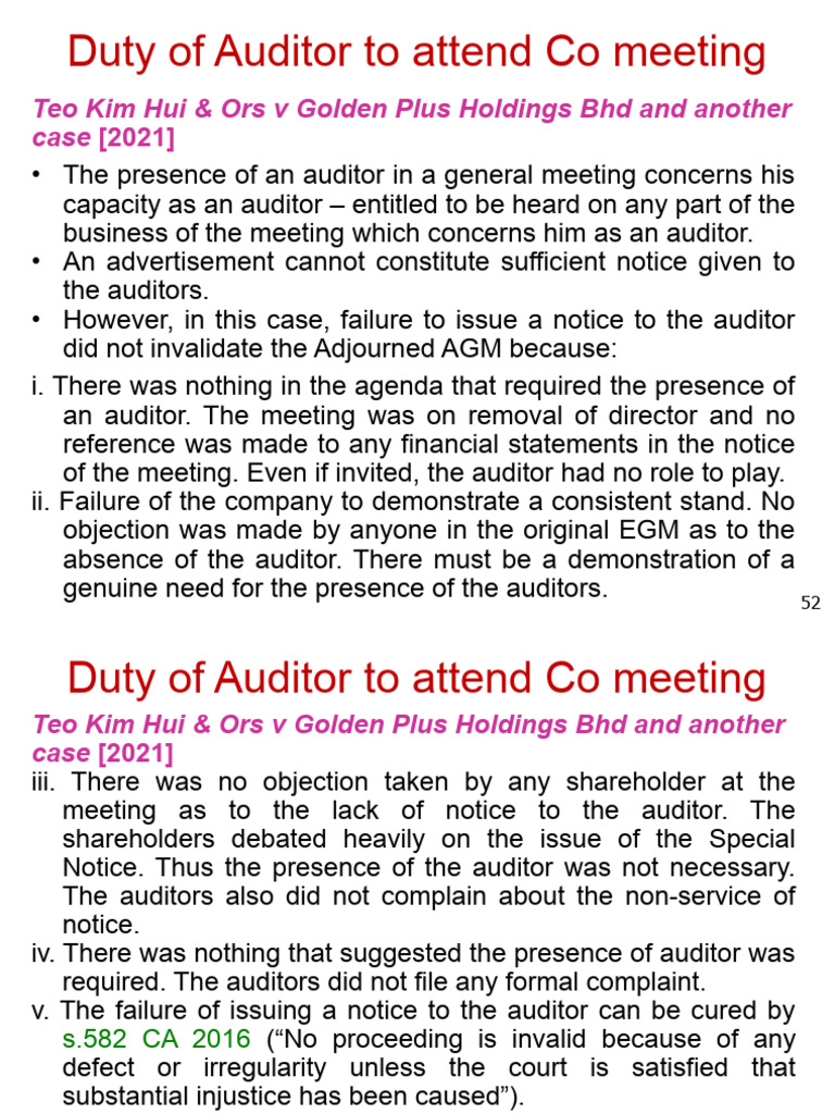 Topic 7 - Auditors Additional Slides | PDF | Audit | Accounts Payable