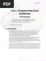 C and C++ Programming Style Guidlines
