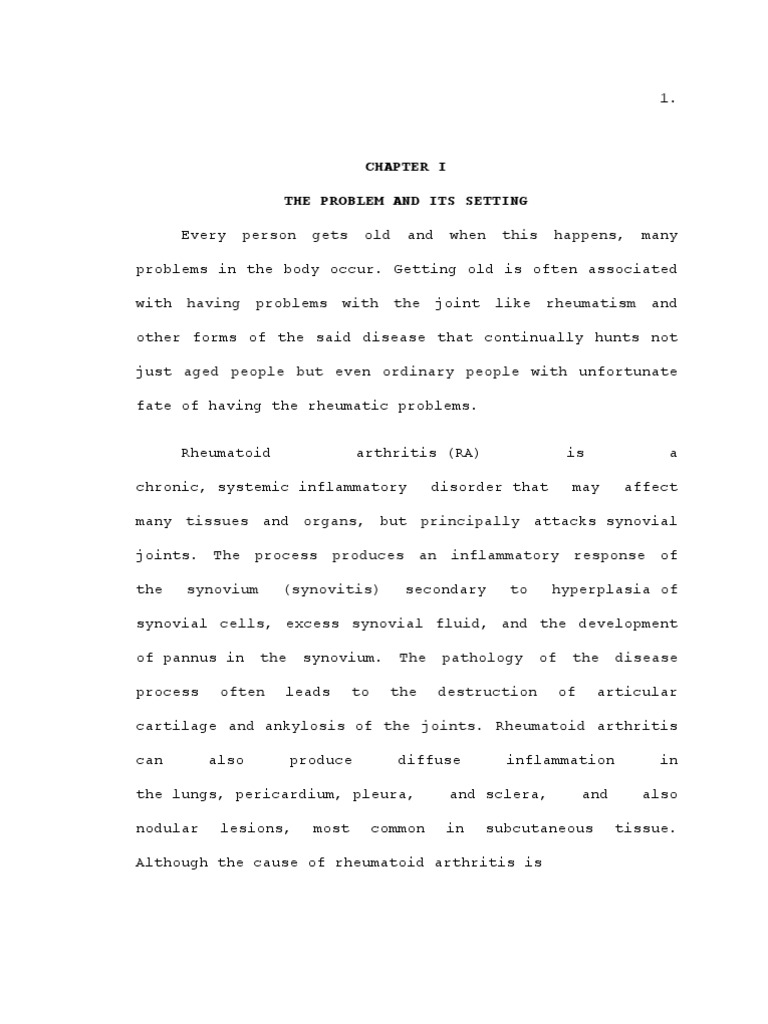 Rheumatoid arthritis case study pdf image