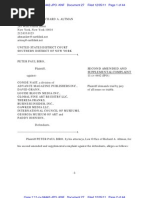 Download Peter Paul Biros Libel Lawsuit by Lee Rosenbaum CultureGrrl SN75521588 doc pdf