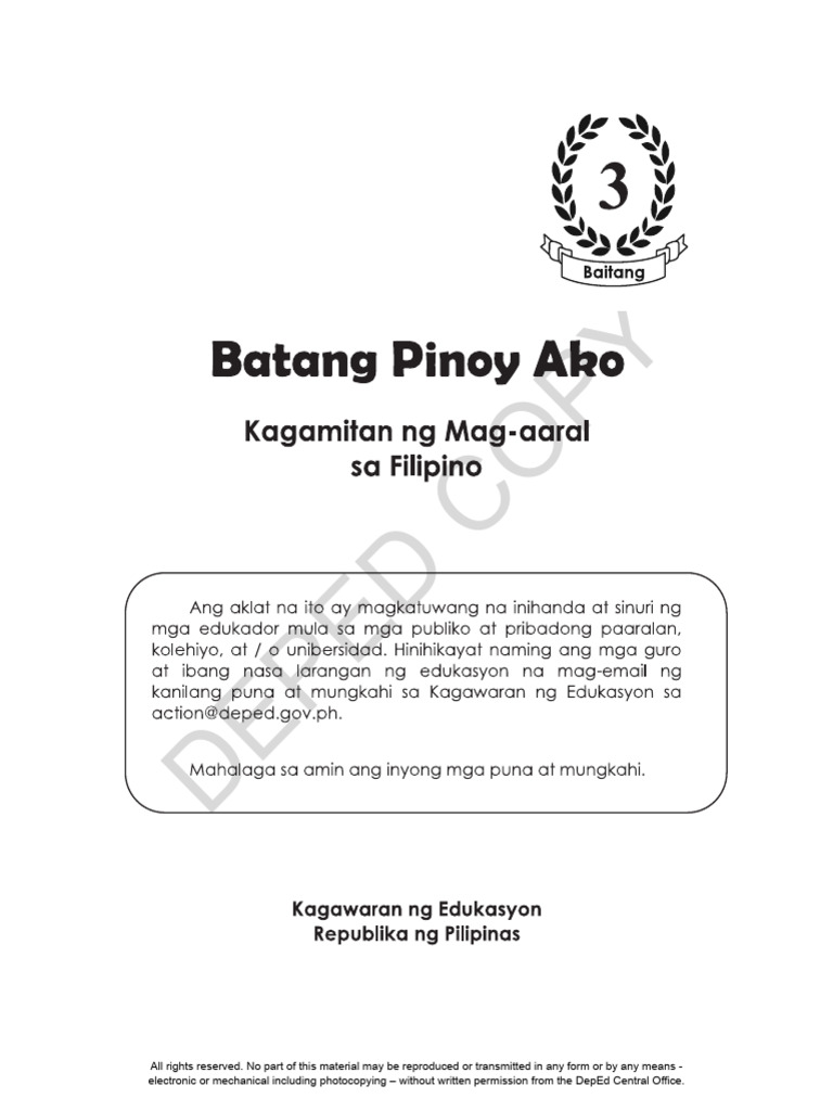 Grade 3 Learning Materials PDF | PDF | Printing | Forgery