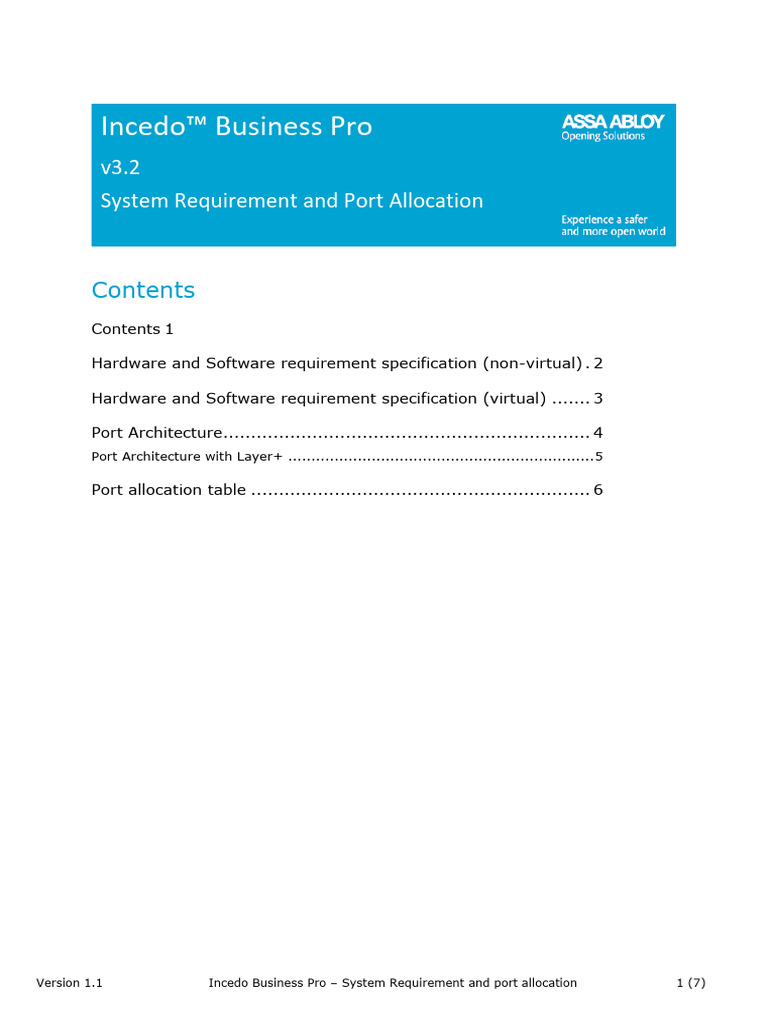 Aa incedo business pro requirement port allocation en v3 2 pdf