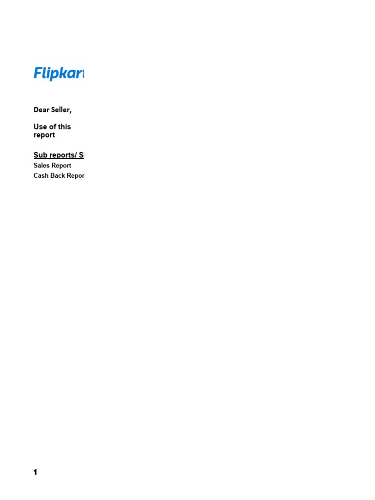 Monthly Sales and Cashback Report | PDF | Value Added Tax | Discounting