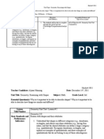 Summative Assessment Lesson Plan