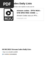 Xtream+Codes+Daily+Lists+20 11 2024 | PDF