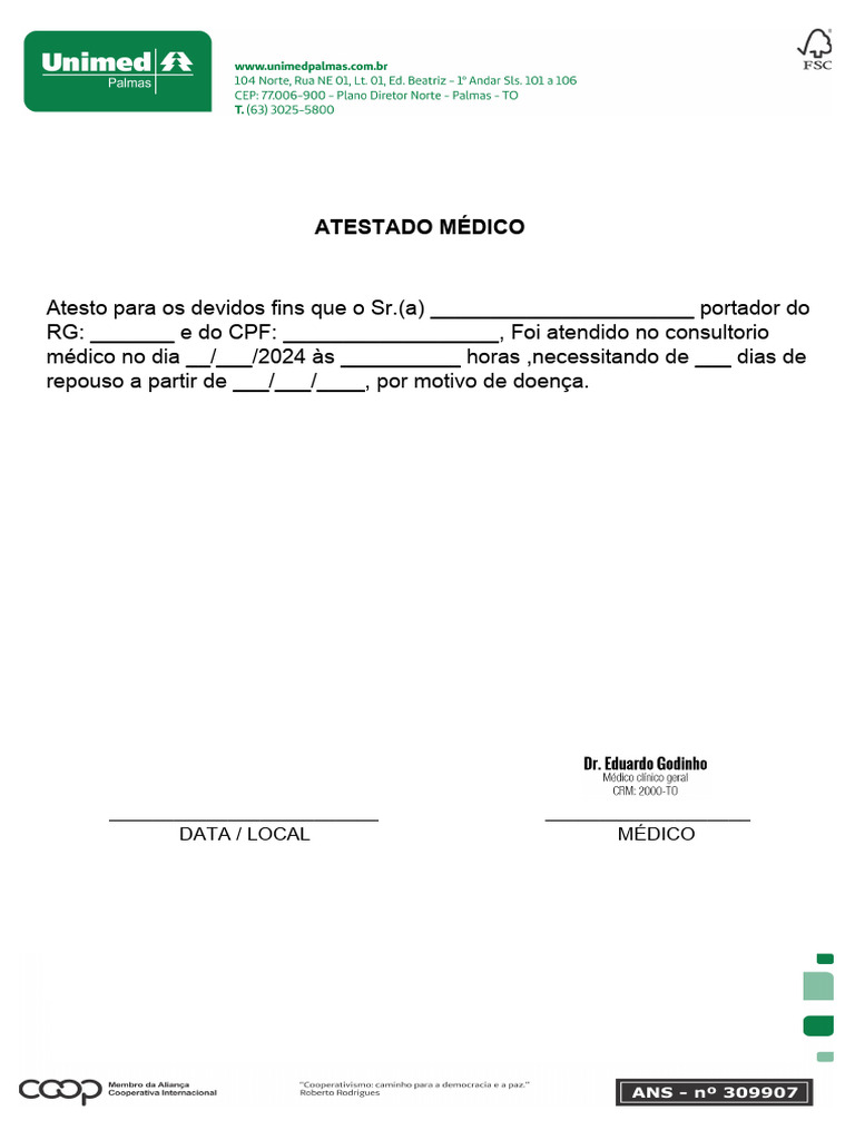 Atestado Medico Para Impressao Gratis Atestados Médicos M5335