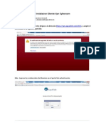 Instalacion Cliente VPN Cyberoam