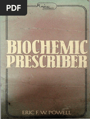 Biochemic Prescriber - Eric F.W. Powell