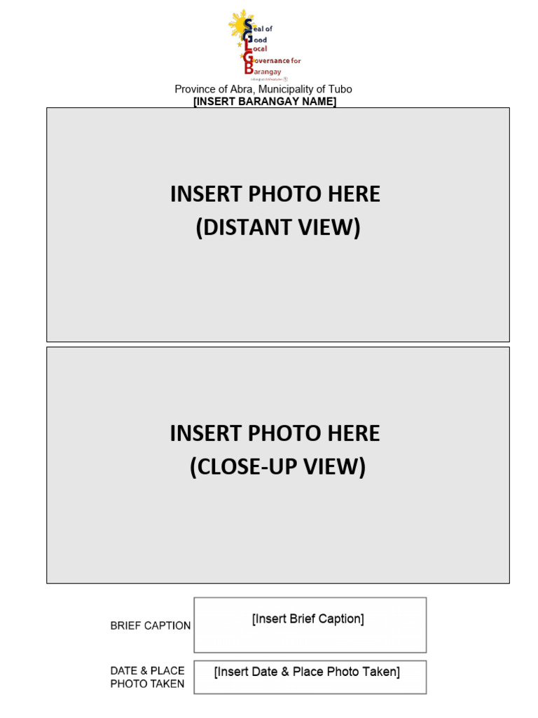 Sglgb template photo documentation pdf