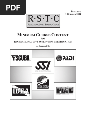 RecreationalDiveSupervisor