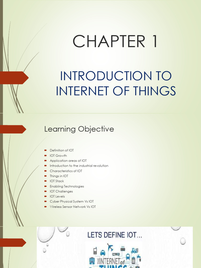 Introduction to Internet of Things (IoT) | PDF | Internet Of Things ...