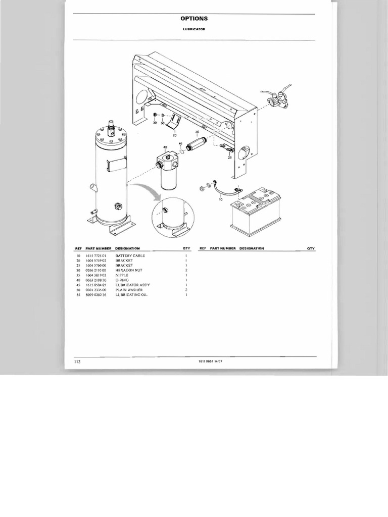 Atlas Copco XAS Parts Reference Guide PDF