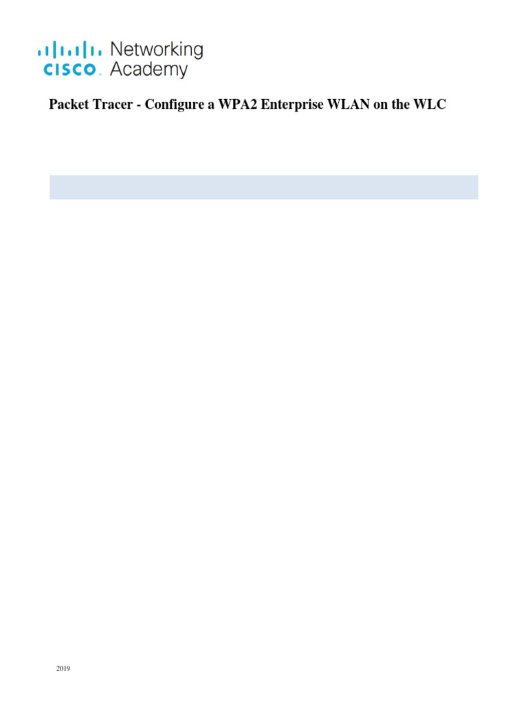 Configure WPA2 Enterprise WLAN on WLC | PDF | Radius | Ip Address