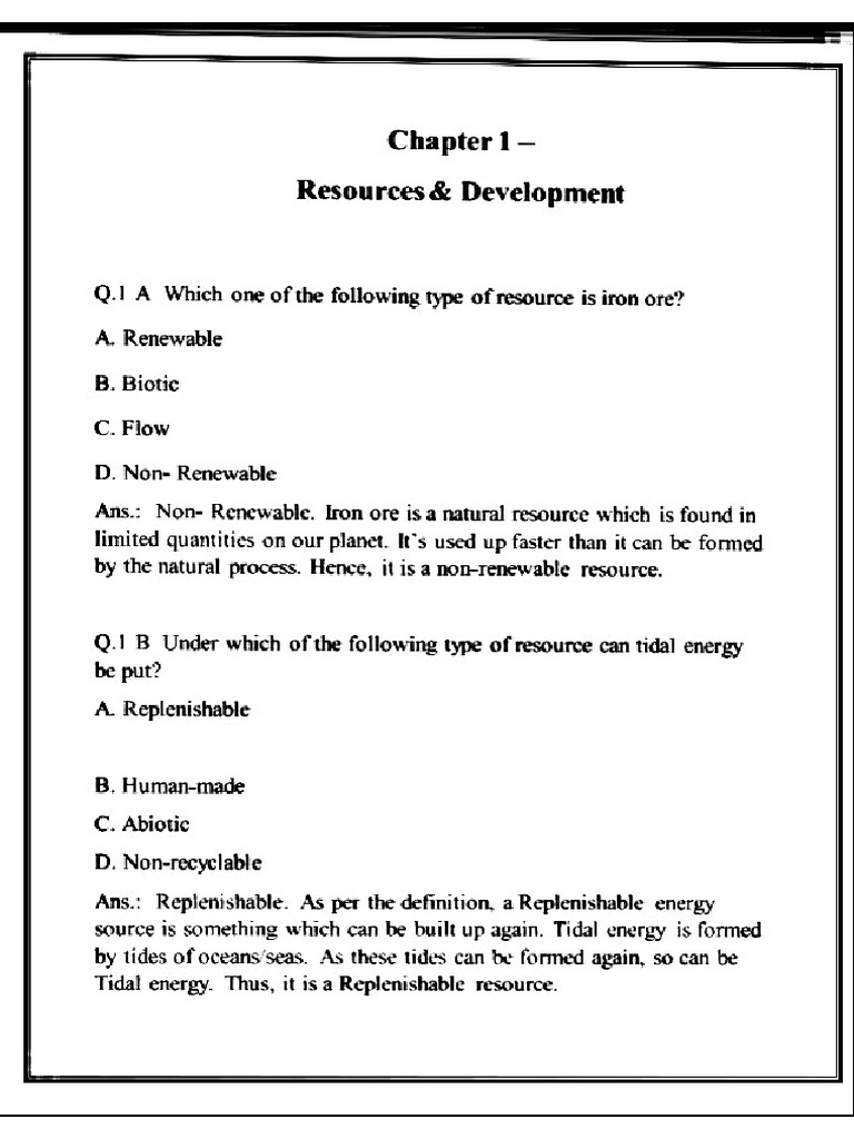 Geography Chapter 1 Pdf