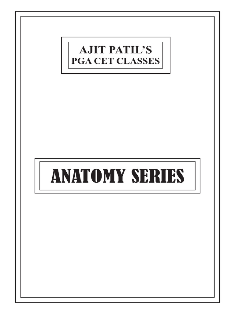 Anatomy Notes Typed | PDF | Knee | Ankle